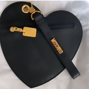 🖤Authentic Black Moschino Clutch 🖤